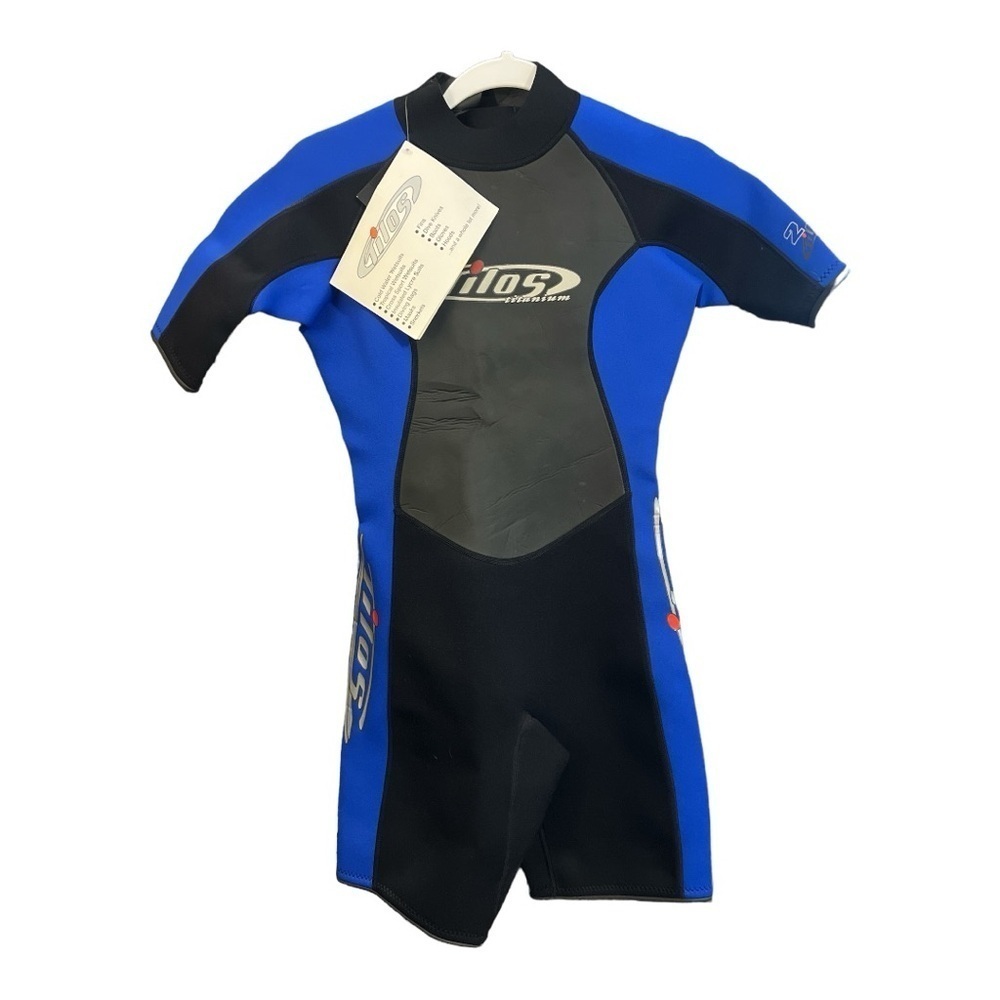 Tilos Hydro Gear T-3 Titanium‎ Wetsuit NWT Size Small BU3